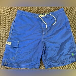Blue Polo Ralph Lauren Swim Trunks